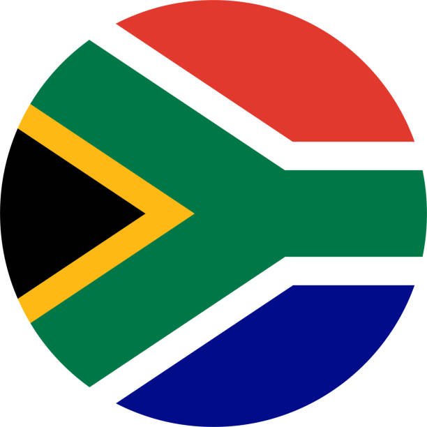 The national flag of the world, South Africa